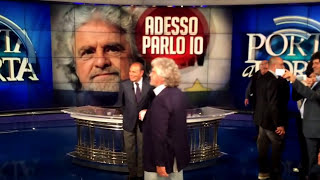 Esclusiva Grillo in Rai dopo 21 anni ecco cosa dice fuori onda [upl. by Ulrick]