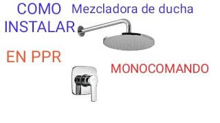 Cómo instalar una columna de ducha  Bricomanía [upl. by Annaeiluj843]