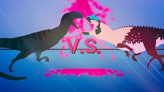 Majungasaurus VS Ceratosaurus FastLazyFights FLF s2 ep1 [upl. by Allesor]