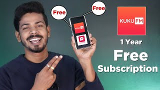 KUKU FM free Subscription for 1 Year  How to Get Kuku Fm amp Pocket Fm for Free [upl. by Lebar]