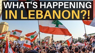 WHATS HAPPENING IN LEBANON Lebanese Revolution [upl. by Johnny802]