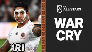 Indigenous War Cry  NRL All Stars 2022  NRL [upl. by Batruk]