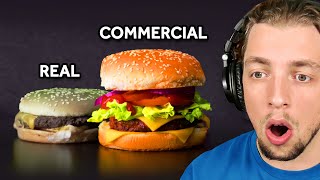 Food In Commercials Vs Real Life SHOCKING TRUTH [upl. by Edylc27]