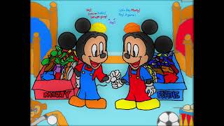 Disneys Mickey Mouse Morty and Ferdie Fieldmouse Normal and Golf Outfit [upl. by Aehs]