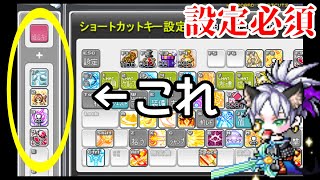 【キー設定】Newageアップデートで追加されたこの機能が神過ぎる！！【メイプルストーリー】 [upl. by Dnalwor]