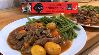 Crockpot Express Bourguignon Beef amp Veggies [upl. by Acimahs]