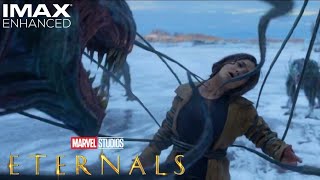 Ajak Death Scene  Eternals 1080p IMAX enhanced  Ikaris betrays Ajak [upl. by Ssur]