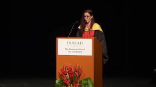 INSEAD EMBA Graduation ceremony  Key Note Speaker Address [upl. by Petronella]