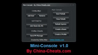 Paltalk Mini Console  Add  Remove  PM User DND HACK [upl. by Aicil]