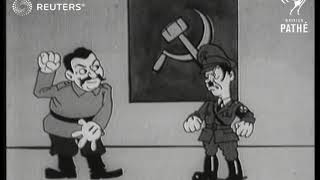 Hitler and Stalin cartoon 1939 [upl. by Ettenuj19]