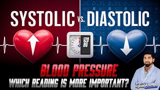 Which Blood Pressure Is Important  Diastolic vs Systolic [upl. by Cown916]