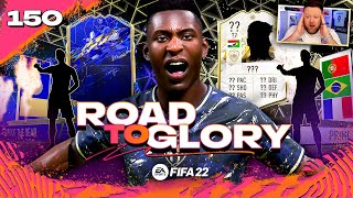 INSANE PRIME ICON ROULETTE amp TOTY PACKED FIFA 22 Road to Glory 150 [upl. by Atiuqes]