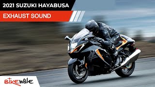 2021 Suzuki Hayabusa  Exhaust Sound  BikeWale  Shorts [upl. by Collette]