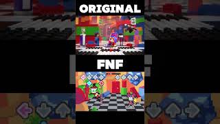 Wacky World  Original Vs FNF  shorts short [upl. by Ellehcem683]