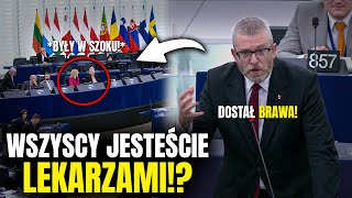 quotPRECZ Z WHOquot BRAUN OŻYWIŁ PARLAMENT UE i OSTRO ATAKUJE [upl. by Agee]