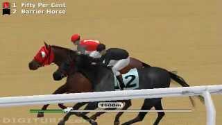 25 Aug 2012 Virtual Horse Training Race [upl. by Nesnej]