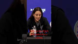 Caitlin Clark exit interview talk caitlinclark basketball [upl. by Cummins]