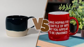 Ceramic vs Stoneware Coffee Mugs  Which One is the Better Choice [upl. by Olette]