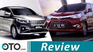 Suzuki Ertiga vs Toyota Avanza Veloz  Review  Mana Yang Terbaik Untuk Anda  OTOcom [upl. by Vidovic]