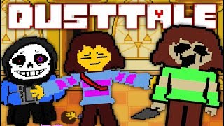 DUSTTALE THE PACIFIST quotREBELLIONquot ROUTE  The True Ending  Full Fan Game Release [upl. by Colb]