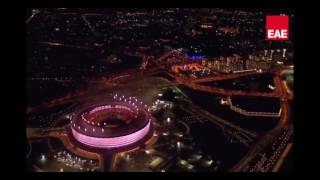 EAE Elektroteknik  Bakü Olimpiyat Stadyumu Cephe Aydınlatması [upl. by Adamina]