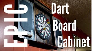 Garagects Dartboard Cabinet Build [upl. by Stedt229]