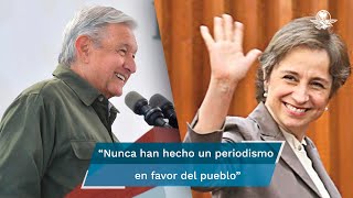 “¡Sereno moreno Lea el reportaje y luego platicamos” Carmen Aristegui a AMLO [upl. by Vicki]