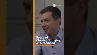 Pete and Chasten Buttigieg on their adoption journey shorts [upl. by Ettenuahs]