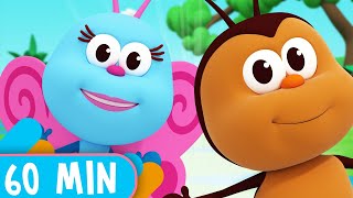 60 Minutes The Best Little Bugs Songs  Kids Songs amp Nursery Rhymes [upl. by Yendyc]