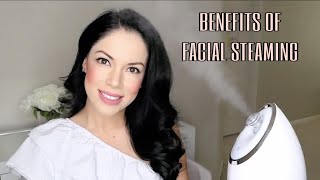 The many benefits of facial steaming [upl. by Ardnuahc]