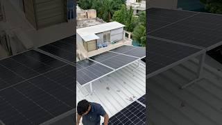 3kw site installation karve nagar installation solar panel installation electrical inverter [upl. by Eveneg343]