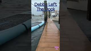 Hurricane Debby Left The Dock [upl. by Atiuqal]