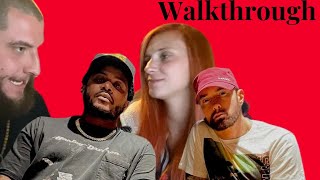 Walkthrough  GRIP feat Eminem UK Hip Hop Couple Reacts [upl. by Ailama]