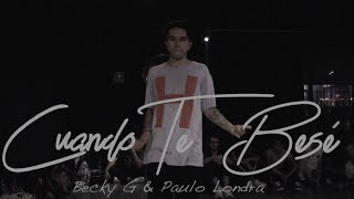 CUANDO TE BESE  BECKY G FT PAULO LONDRA  choreography by Dano Cuesta [upl. by Eignav]