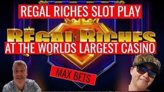 Regal Riches MAX BET SLOTS AT WINSTAR CASINO 2023 winstarcasino [upl. by Nohsad537]