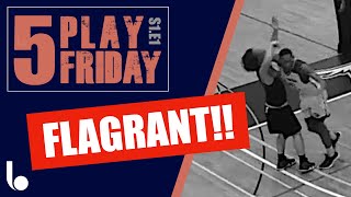 Wow Basketball FLAGRANT Foul How to referee basketball 5playfriday [upl. by Keyte]