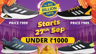 Adidas Shoes 1000 in Flipkart Big Billion days  Adidas Running Shoes under 1000 [upl. by Catrina]