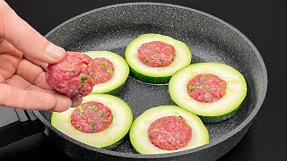 Zucchini mit Ei schmeckt besser als Fleisch Großartig und unglaublich lecker [upl. by Efthim]