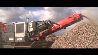 Sandvik QJ241 Jaw Crusher [upl. by Zolner600]