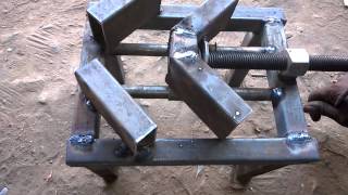 double jaw vise mechanical engineering mini project topics [upl. by Krauss]