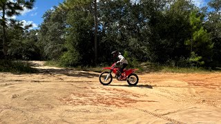 Top speed  2023 crf 250f [upl. by Paterson765]