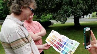 Colorblind Dad Tries EnChroma Glasses  They worked [upl. by Yelik997]