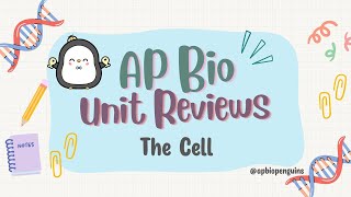 AP Biology Review Unit 2 The Cell [upl. by Colyer]