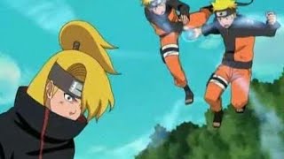 naruto dan kakasi vs deidara sub indopenyelamatan kasekage garaa [upl. by Kannav576]