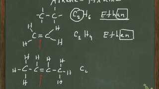 Nachhilfe Chemie Alkene und Alkine [upl. by Imhsar]