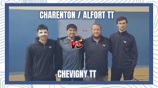 NATIONALE 3  CHARENTON  ALFORT TT vs CHEVIGNY TT [upl. by Allenrad]