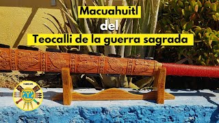 El Macuahuitl del Teocalli de la guerra sagrada [upl. by Artenal]