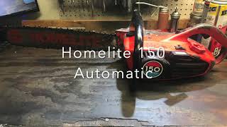 Homelite 150 Automatic [upl. by Standing799]