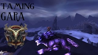 GUIDE Taming Gara the Epic Beast Mastery Quest [upl. by Anaujnas]