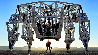 World’s Largest Exoskeleton Racing Mech [upl. by Enyawal508]